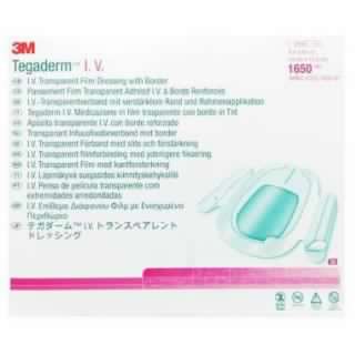 3M #1650 - DRESSING, IV, TEGADERM, SECURAL, 4