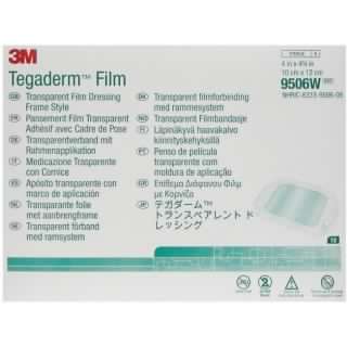 3M #9506W - Dressing Tegaderm Sacral 4x4-3/4