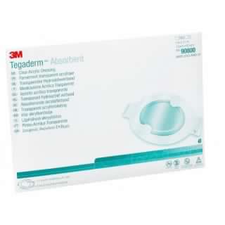 3M #90800 - Dressing Tegaderm Island Oval Sm 3x3-3/4