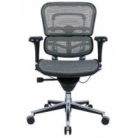 Eurotech Seating #ME8ERGLO/BLACK MESH